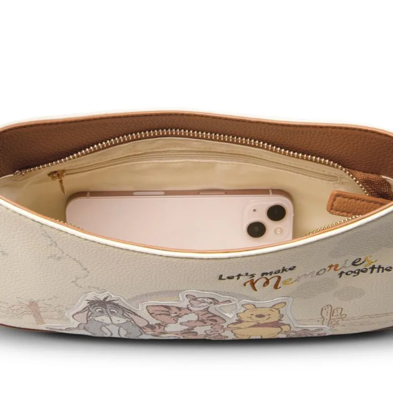 Disney Winnie The Pooh 'Memories Are Forever' Baguette Handbag