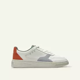 Elliot Sneaker | White/Orange