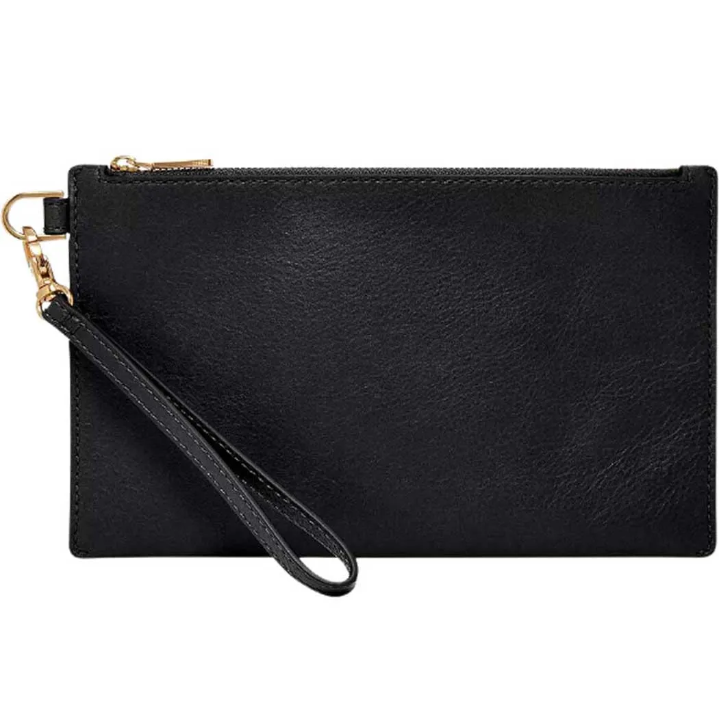 Fossil Small Wristlet Black