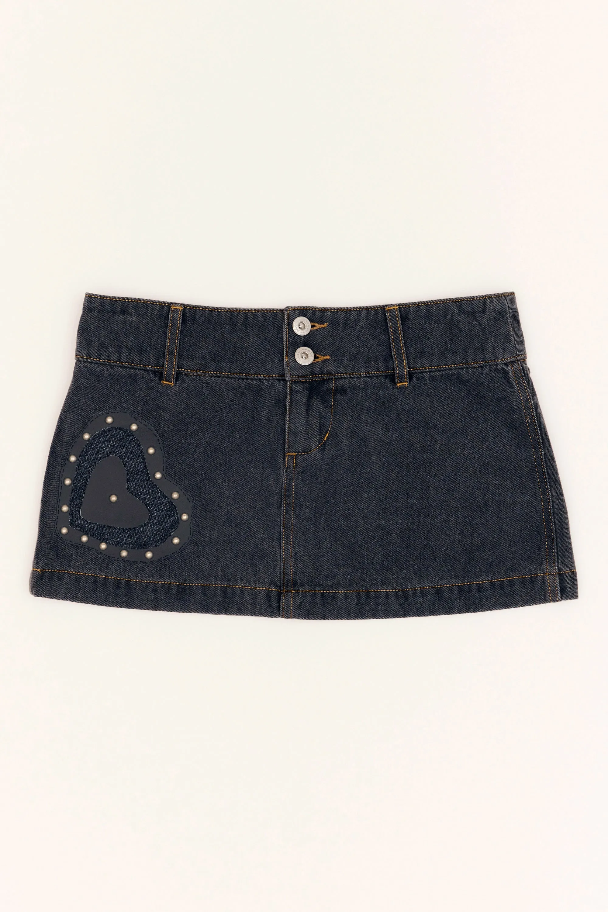 GATEWAY DENIM MINI SKIRT