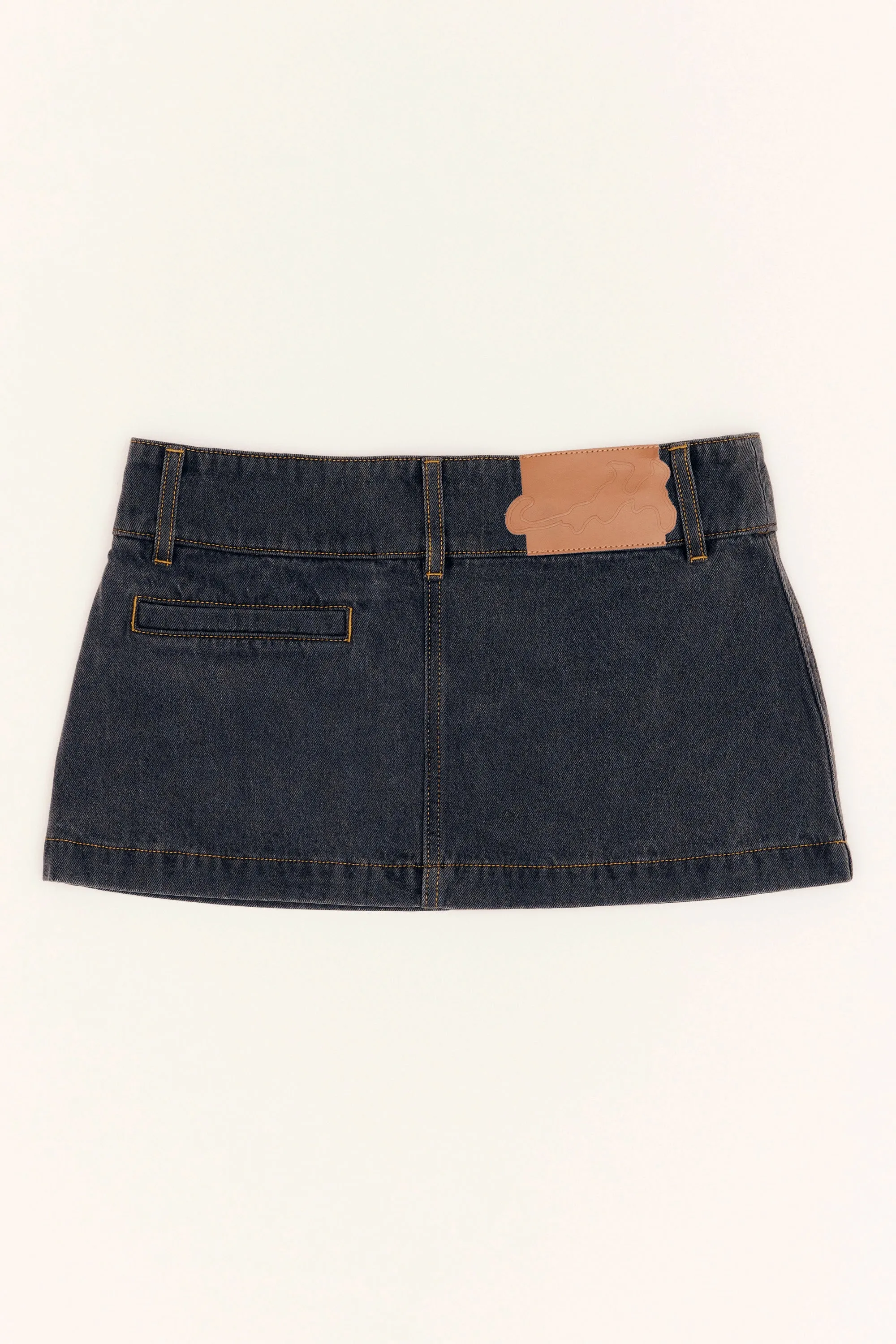 GATEWAY DENIM MINI SKIRT