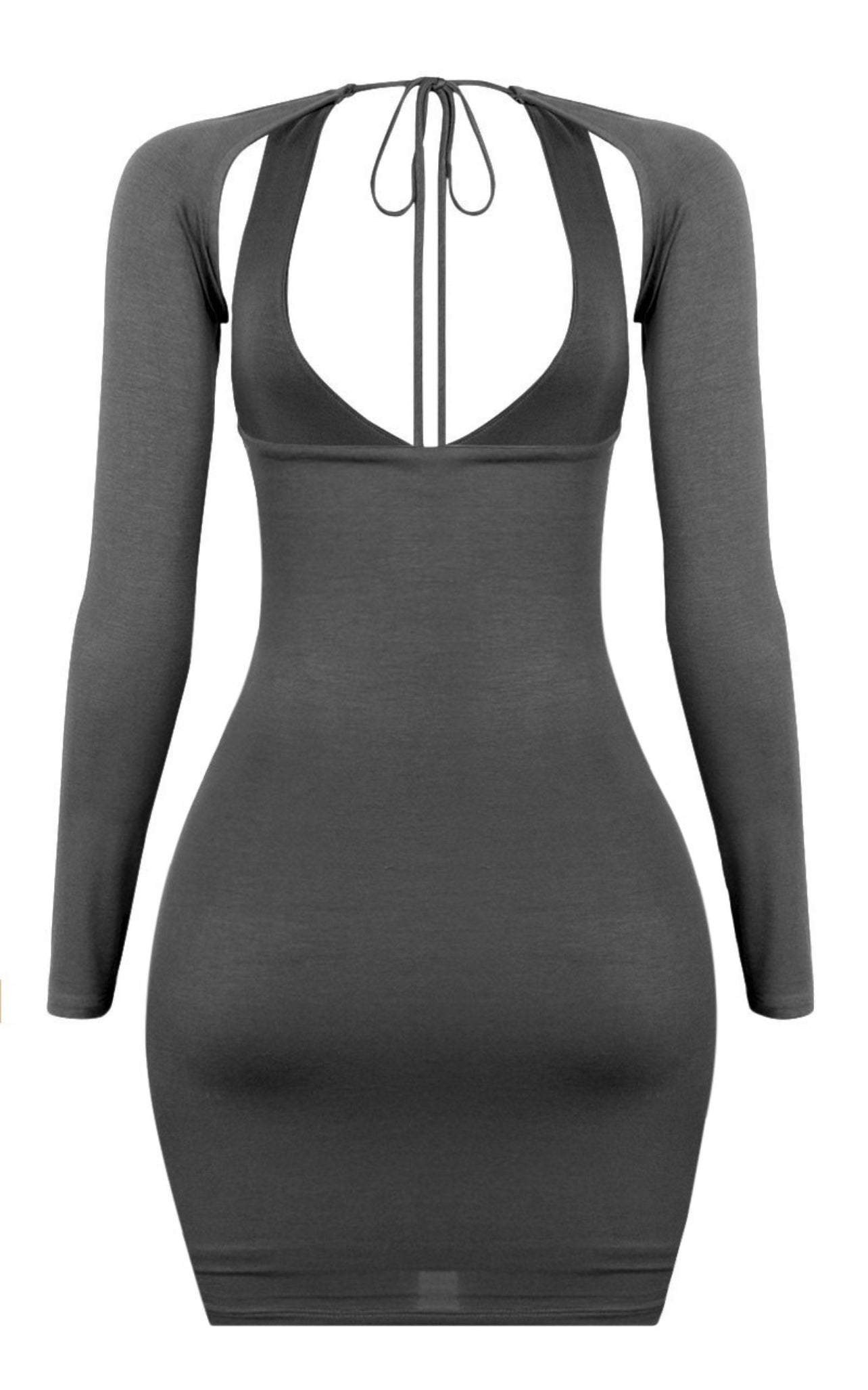 Gemma Long Sleeve Cutout Mini Dress