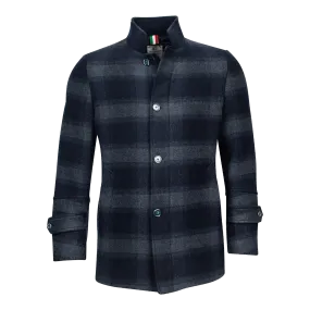 Giordano Brian Short Check Coat