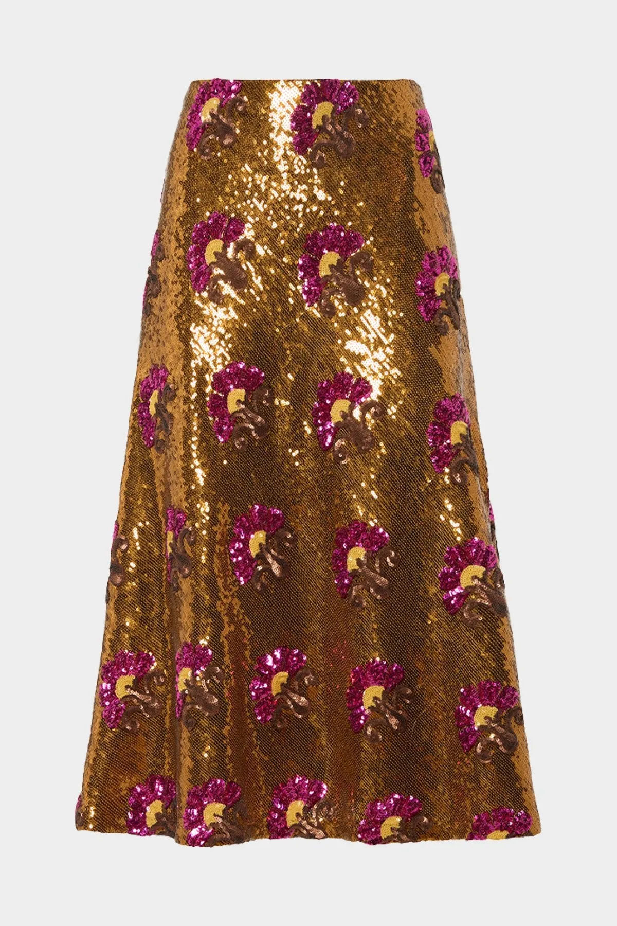 Holly Skirt in Textured Sequins