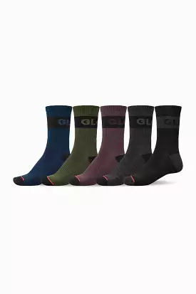 Horizons Crew Sock 5 Pack - Assorted