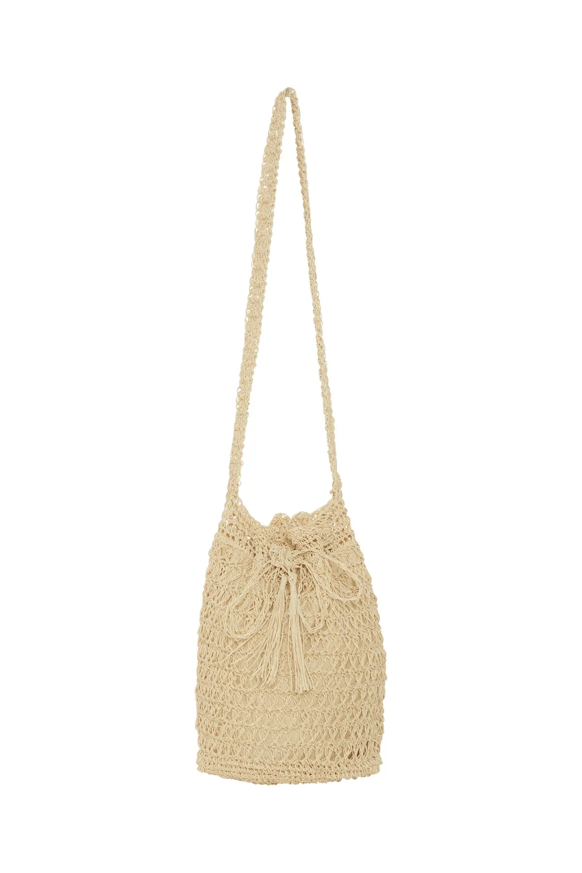 Ichi Yawuru Straw Bucket Bag PREMIUM BRAND