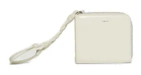 Jil Sander Braided-Handle Zipped Cardholder