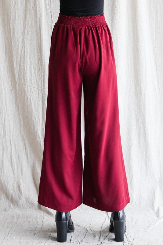 Jodifl High Waist Wide Flared Pants