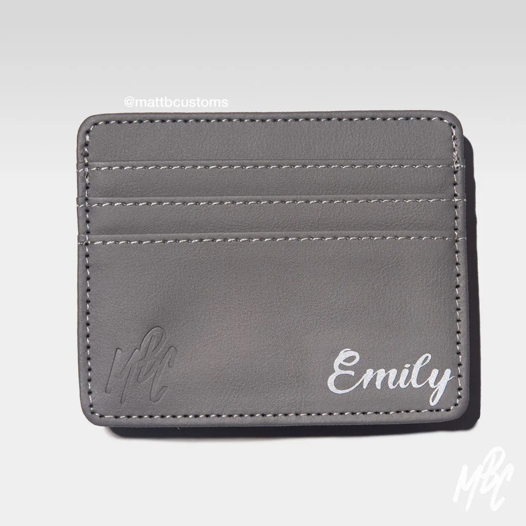 Just Initials - Cardholder Custom