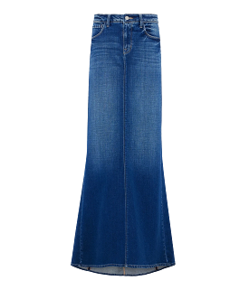 Kailani Mermaid Denim Skirt in Athos