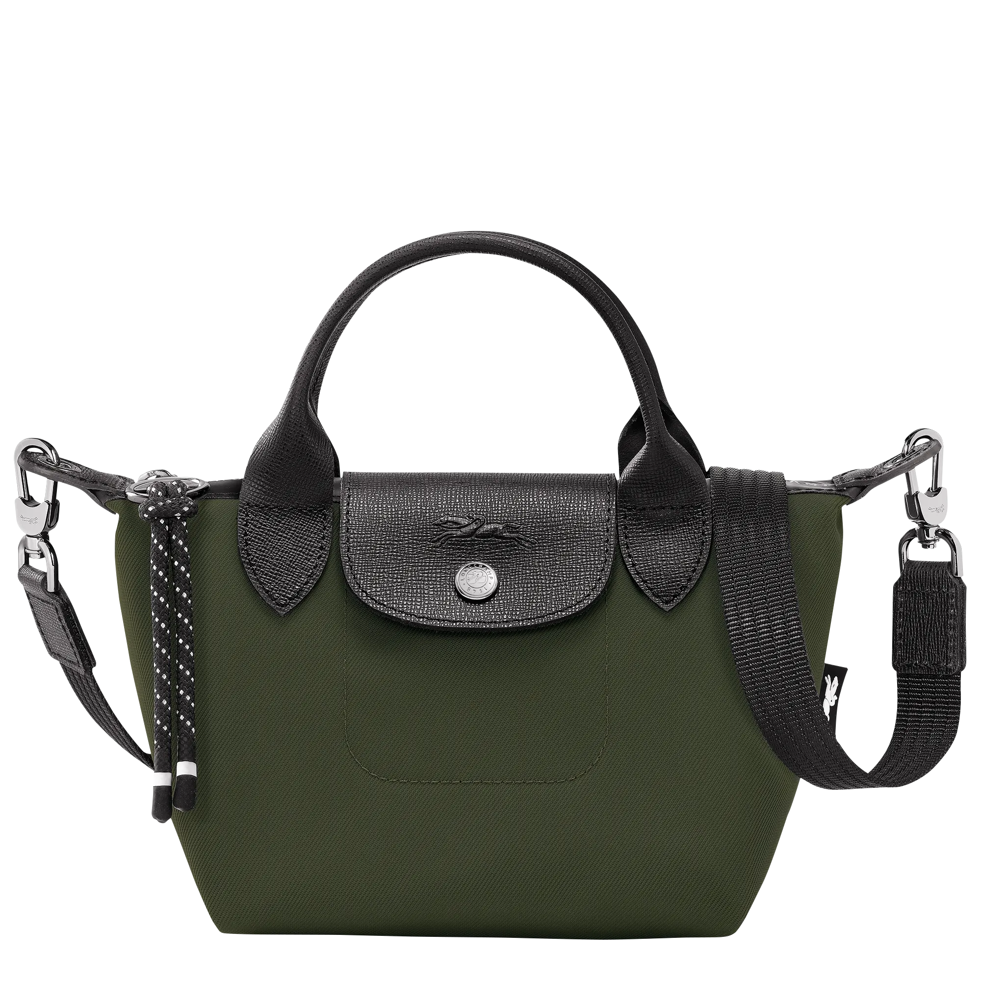 Le Pliage Energy XS Handbag Khaki - Recycled canvas