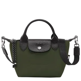 Le Pliage Energy XS Handbag Khaki - Recycled canvas