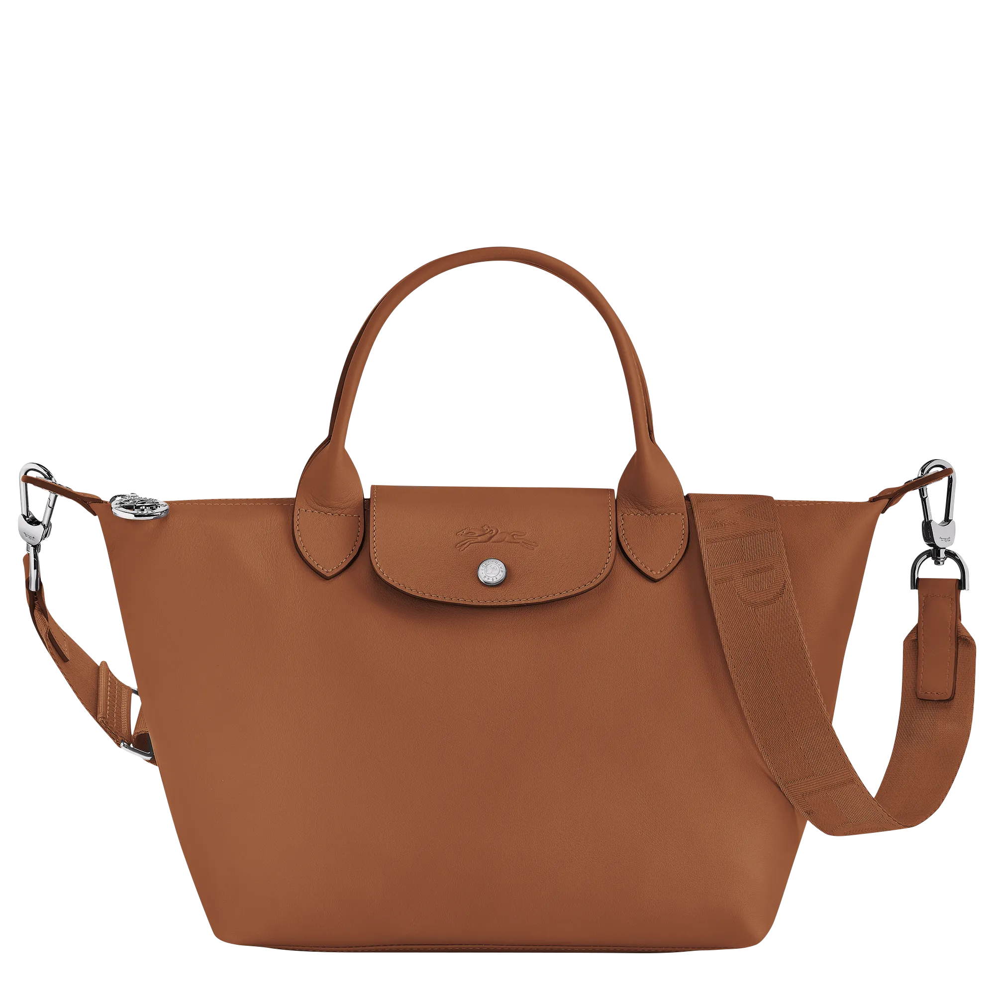 Le Pliage Xtra S Handbag Cognac - Leather