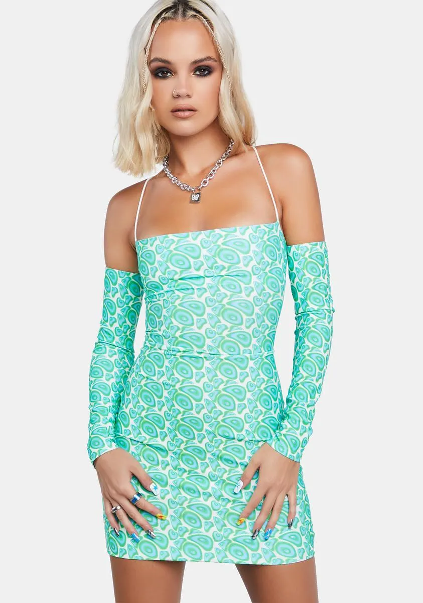 Life's A Trip Backless Mini Dress-