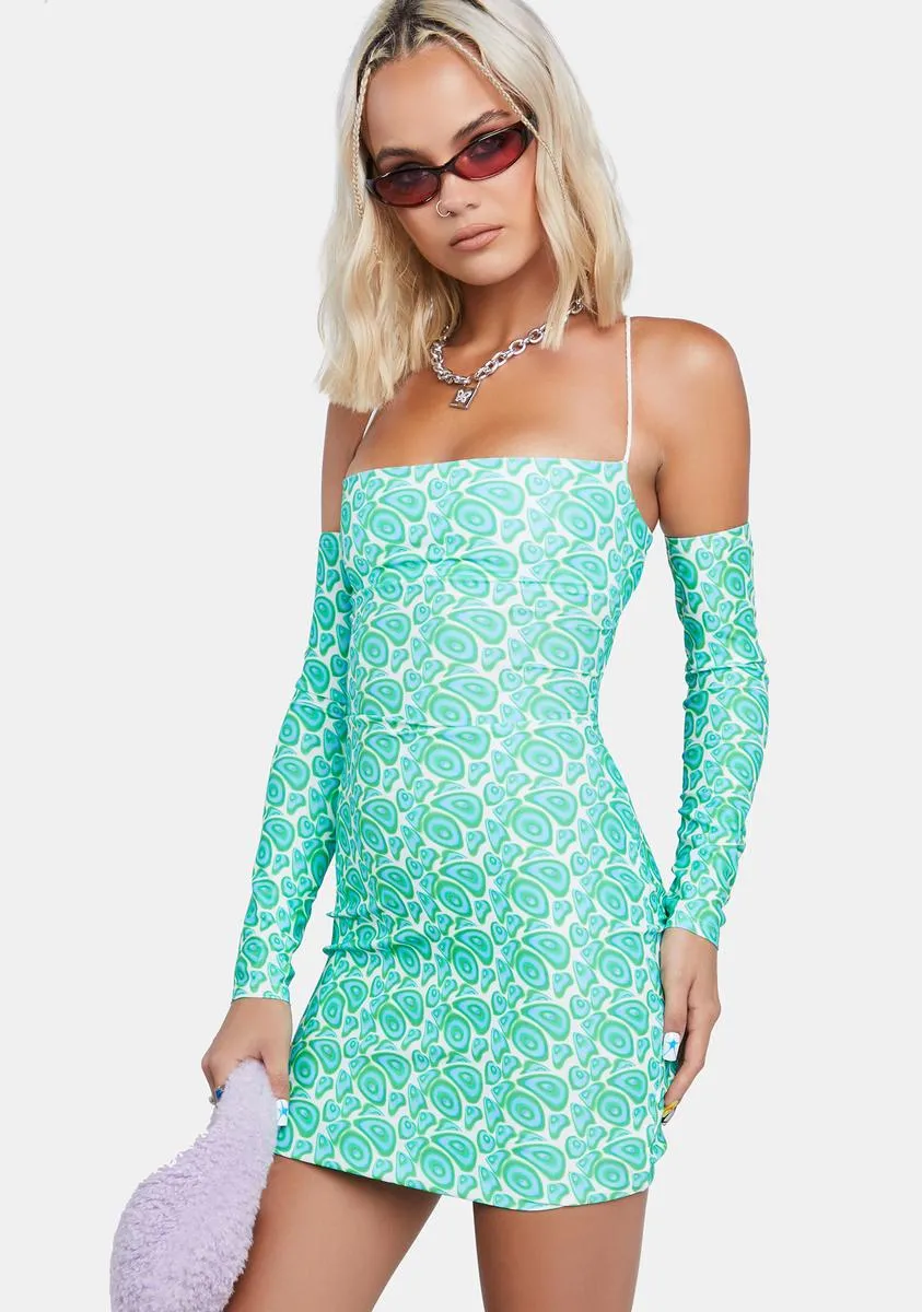 Life's A Trip Backless Mini Dress-