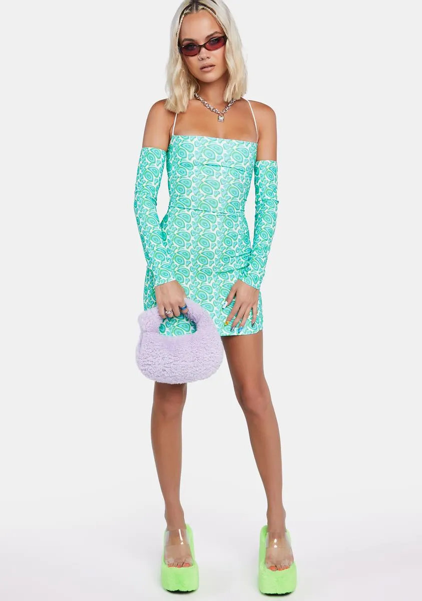 Life's A Trip Backless Mini Dress-