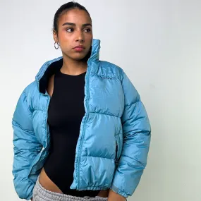 Light Blue y2ks Polo Jeans Ralph Lauren Puffer Jacket Coat (L)