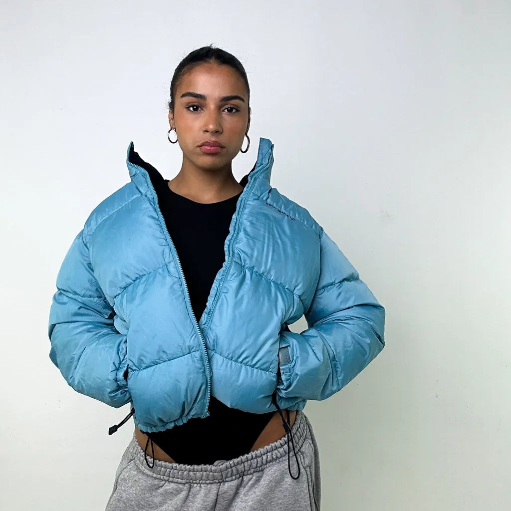 Light Blue y2ks Polo Jeans Ralph Lauren Puffer Jacket Coat (L)