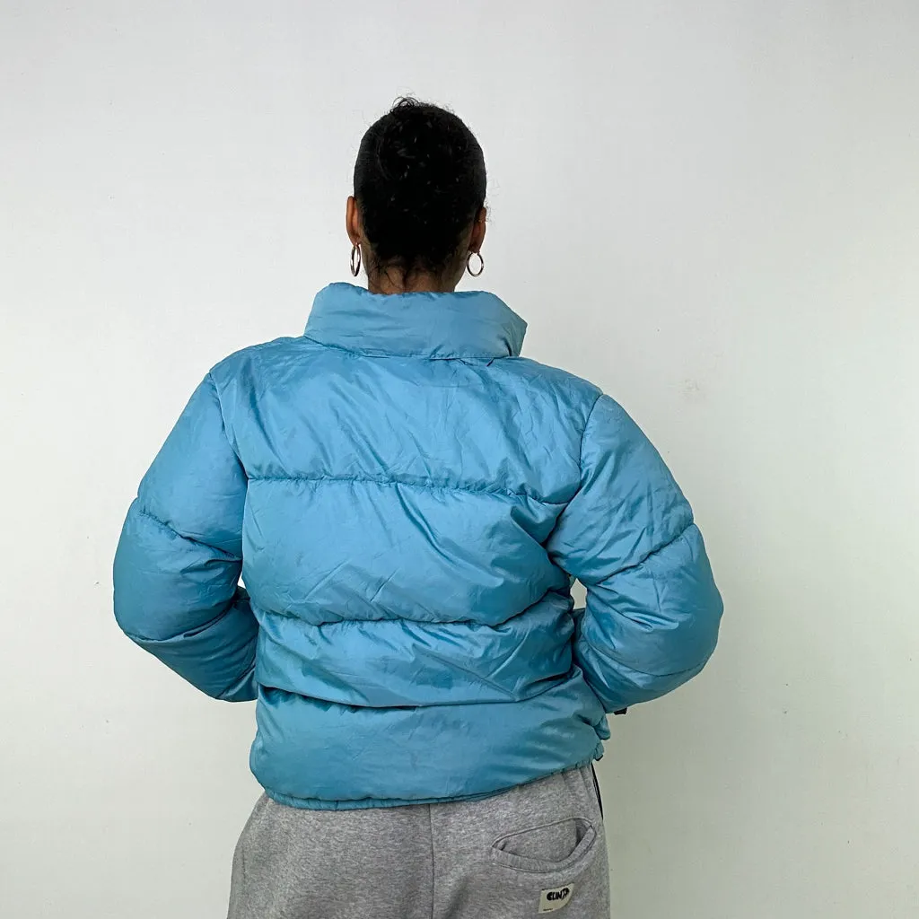 Light Blue y2ks Polo Jeans Ralph Lauren Puffer Jacket Coat (L)