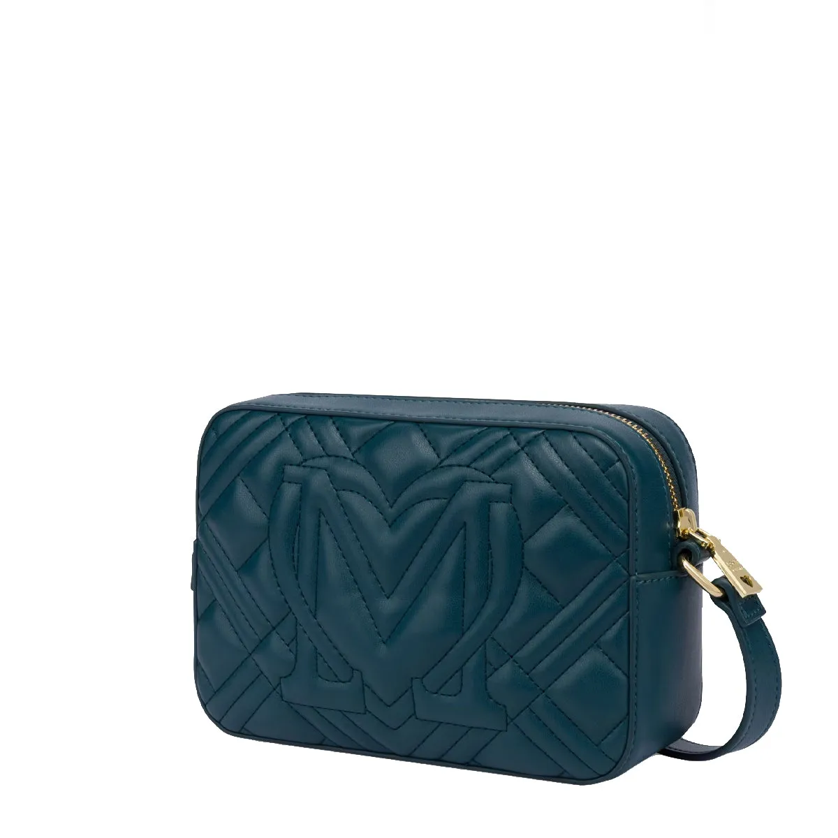 Love Moschino - Camera bag Quilted Smeraldo - JC4150PP1L - SMERALDO