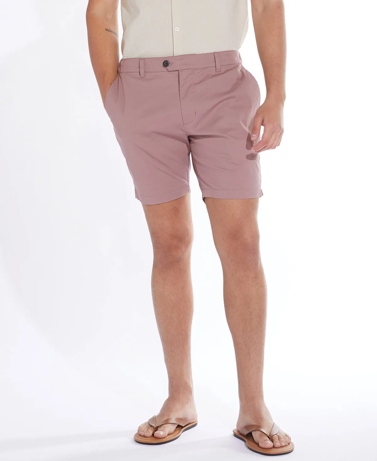 Lucas 6 Tailored Short (Mauve)