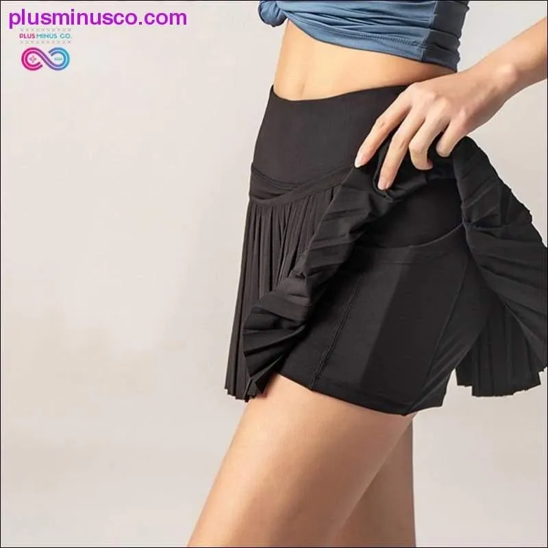 Lululike Women Sports Tennis Skirts Golf Dress Fitness