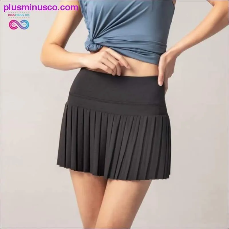 Lululike Women Sports Tennis Skirts Golf Dress Fitness