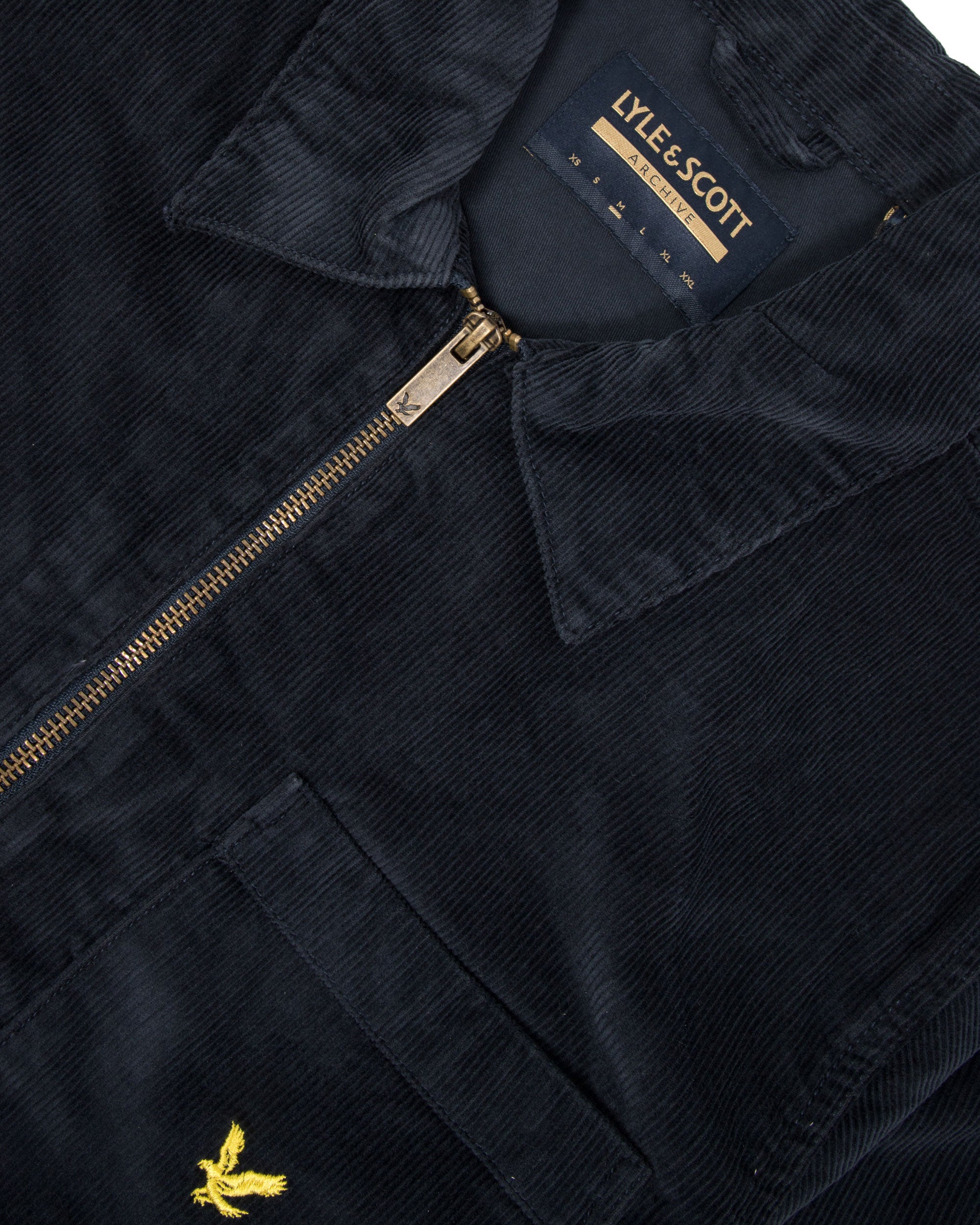 Lyle And Scott Cord Overshirt Dark Navy