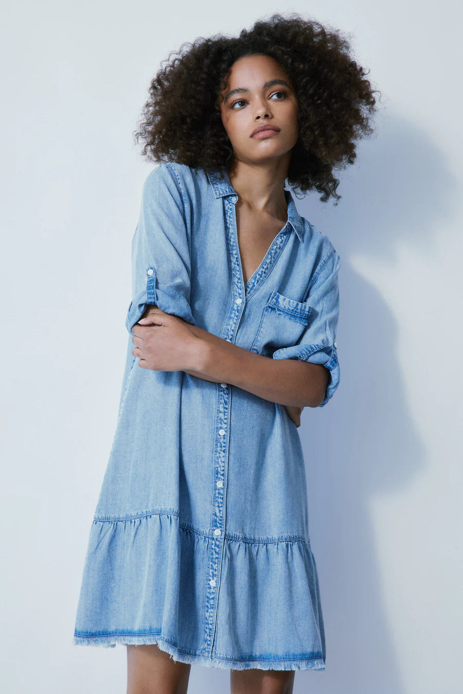 Melissa Nepton Percy Denim Dress