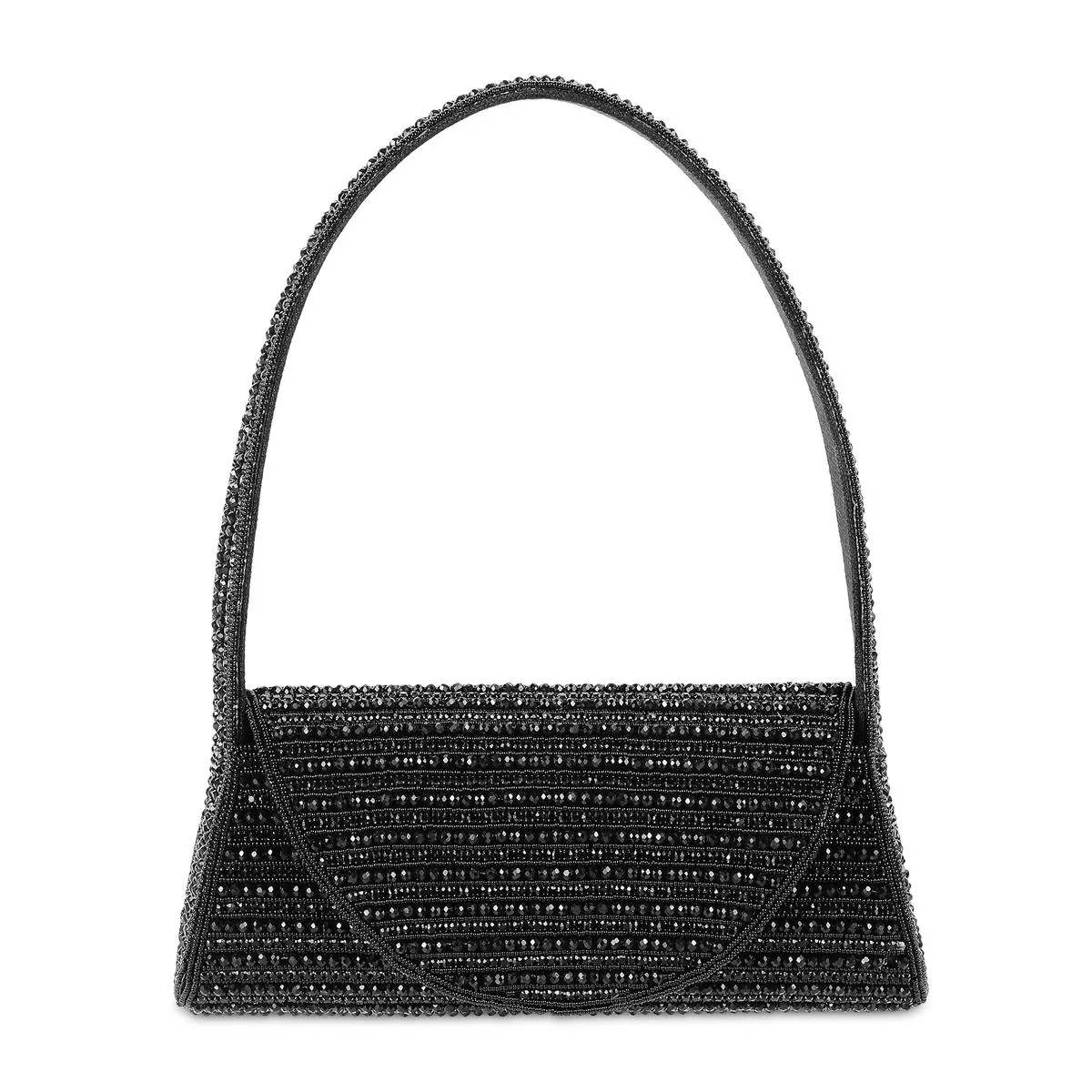 Metro Women Black Evening Bag