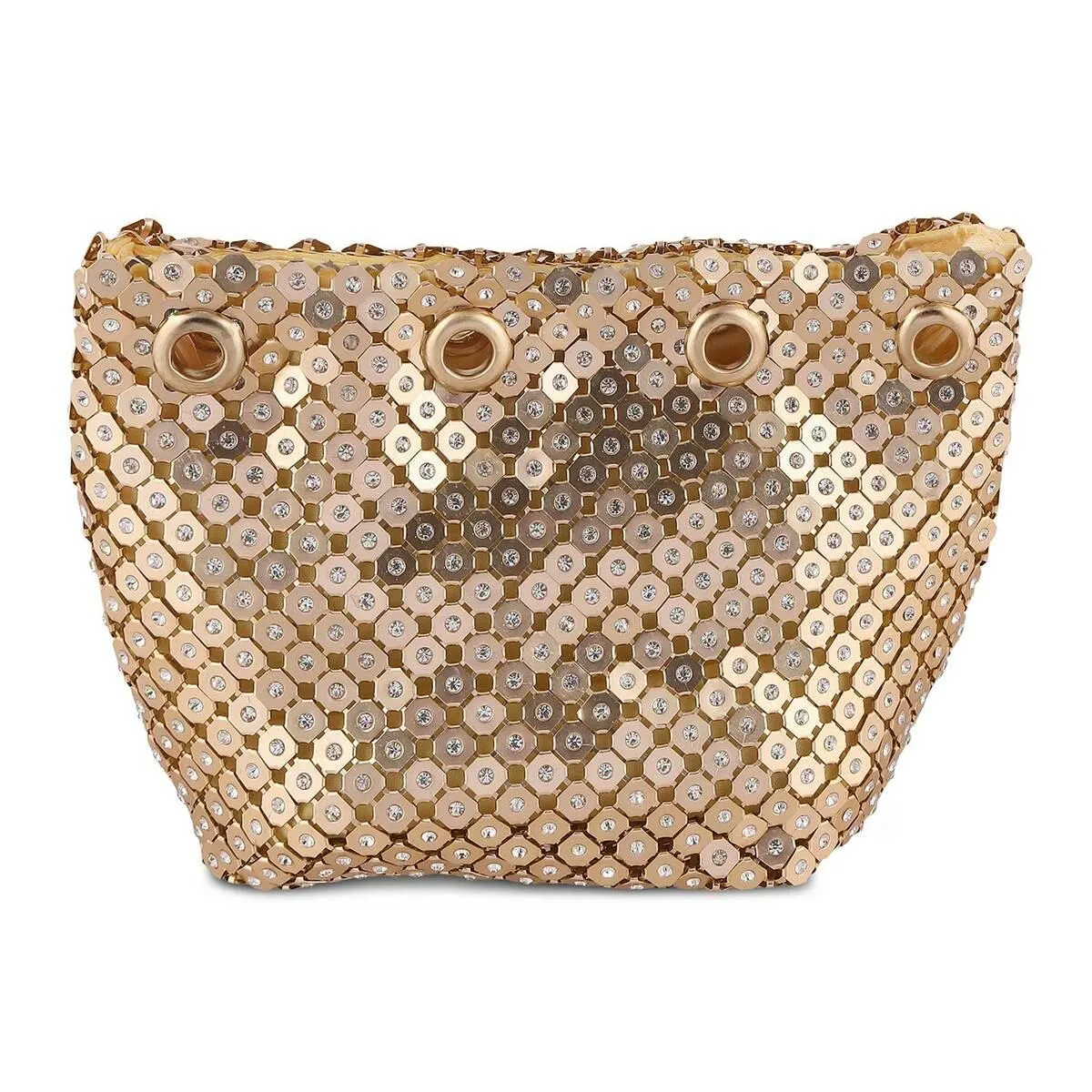 Metro Women Gold Evening Bag