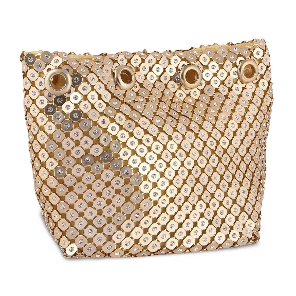 Metro Women Gold Evening Bag