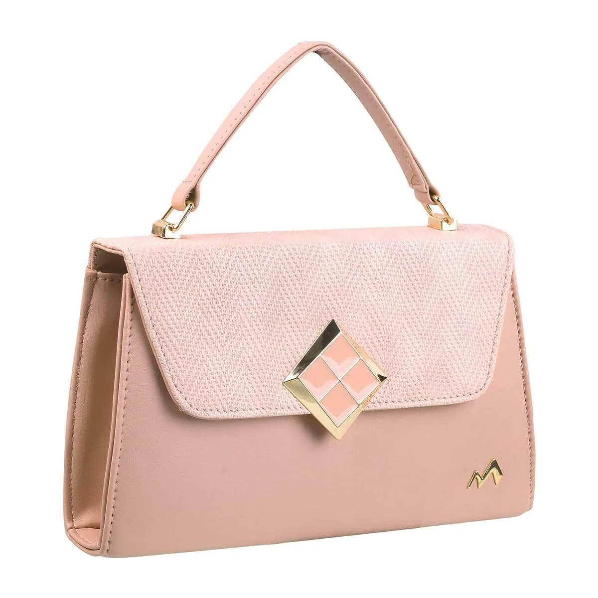 Metro Women Peach Evening Bag