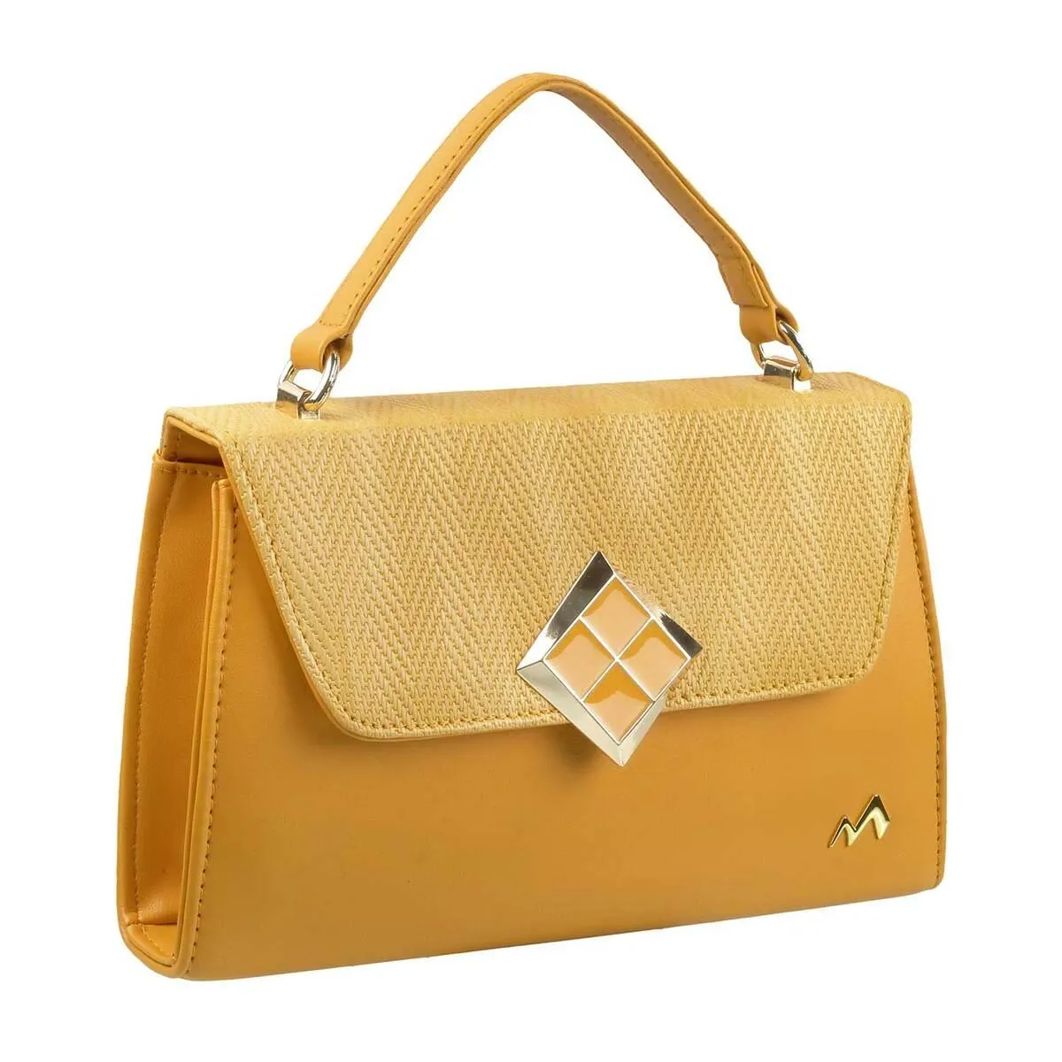 Metro Women Yellow Evening Bag