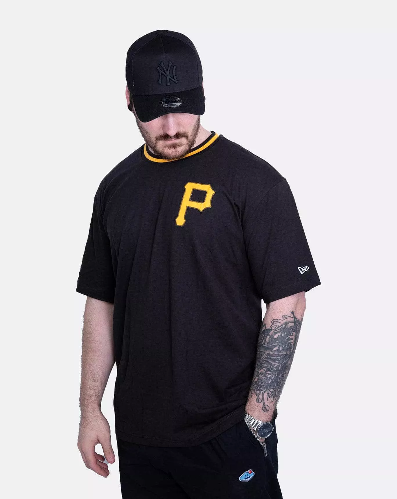 New Era Pittsburgh Pirates Ringer Oversized Tee