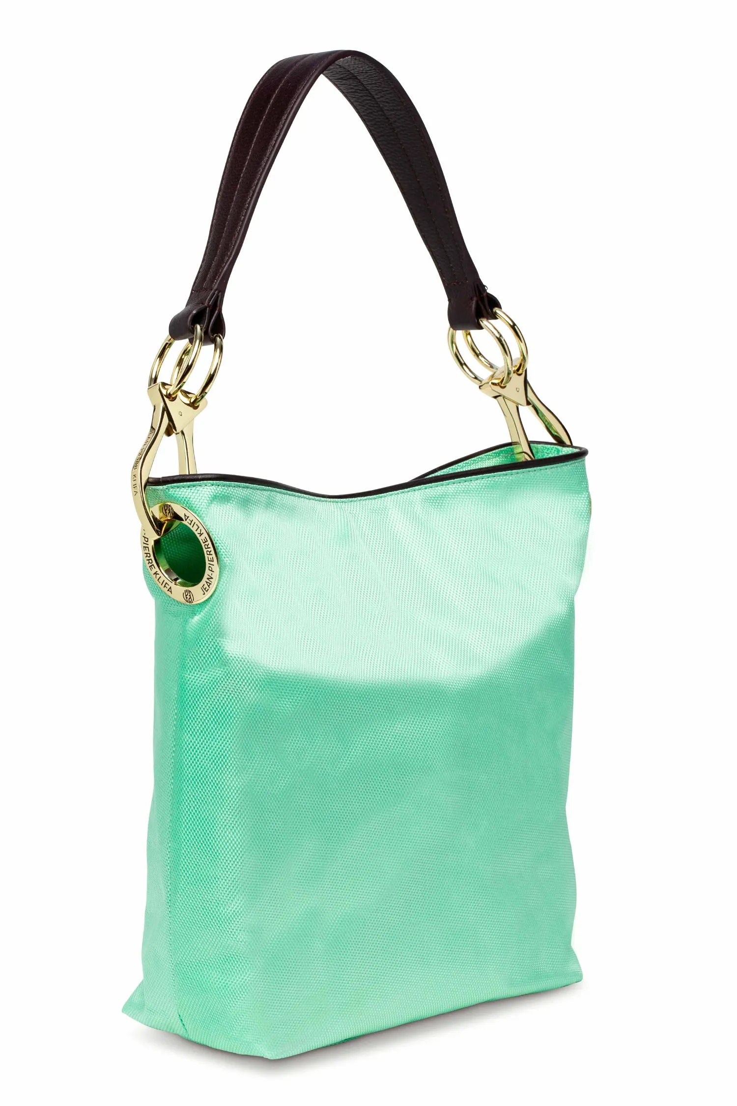 Nylon Bucket Bag Mint