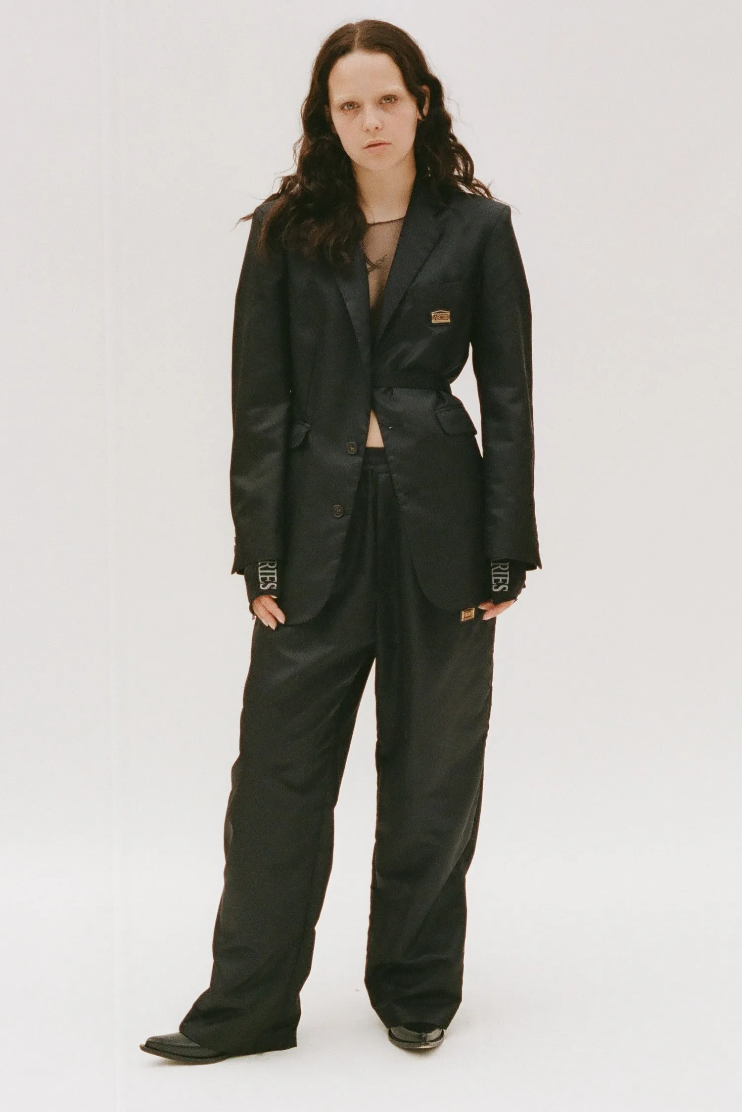 Nylon Tailored Slacker Pant