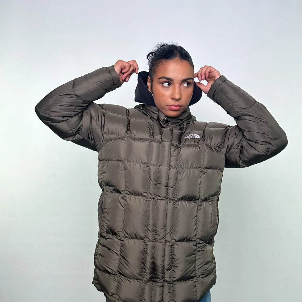 Olive Green y2ks The North Face 600 Series Puffer Jacket Coat (L)