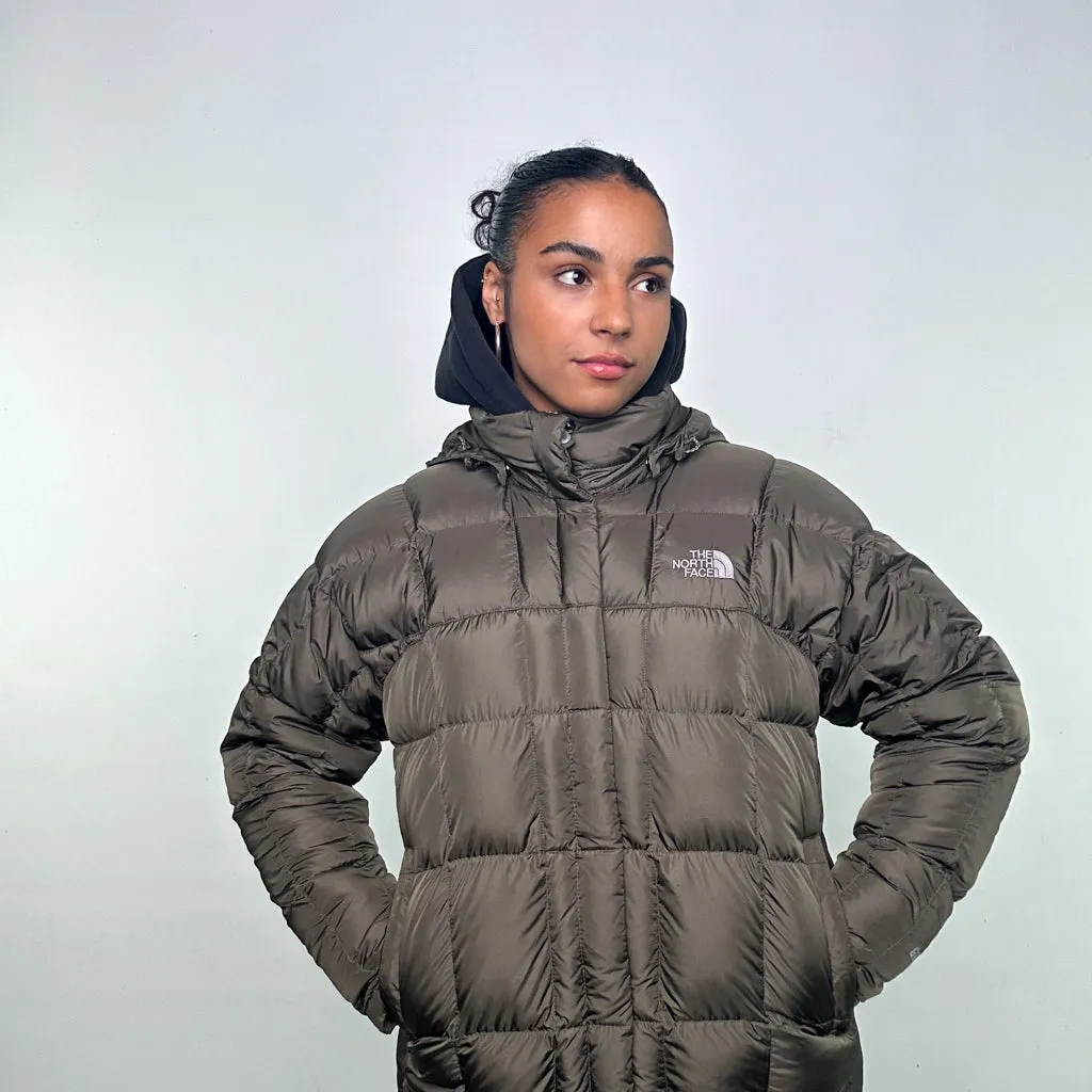 Olive Green y2ks The North Face 600 Series Puffer Jacket Coat (L)