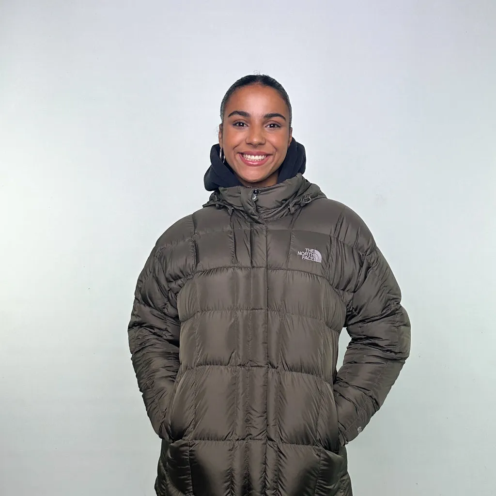 Olive Green y2ks The North Face 600 Series Puffer Jacket Coat (L)