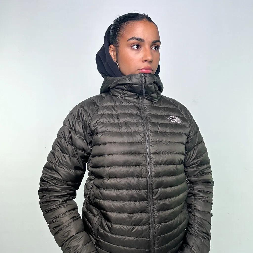 Olive Green y2ks The North Face 600 Series Puffer Jacket Coat (S)