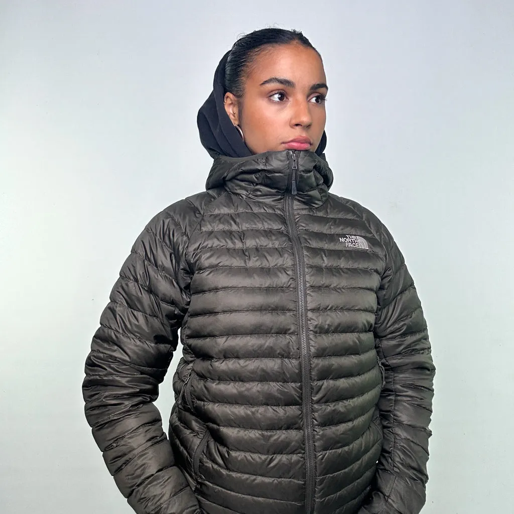 Olive Green y2ks The North Face 600 Series Puffer Jacket Coat (S)