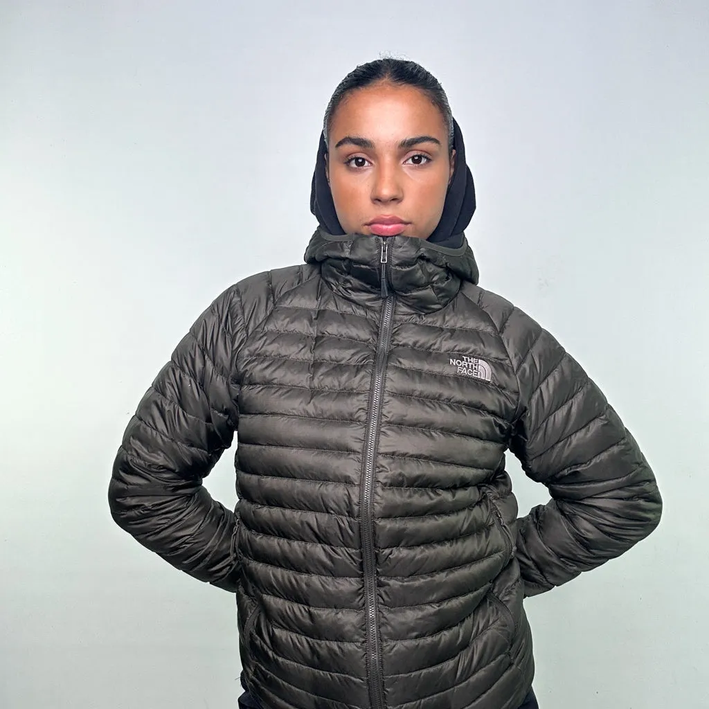 Olive Green y2ks The North Face 600 Series Puffer Jacket Coat (S)