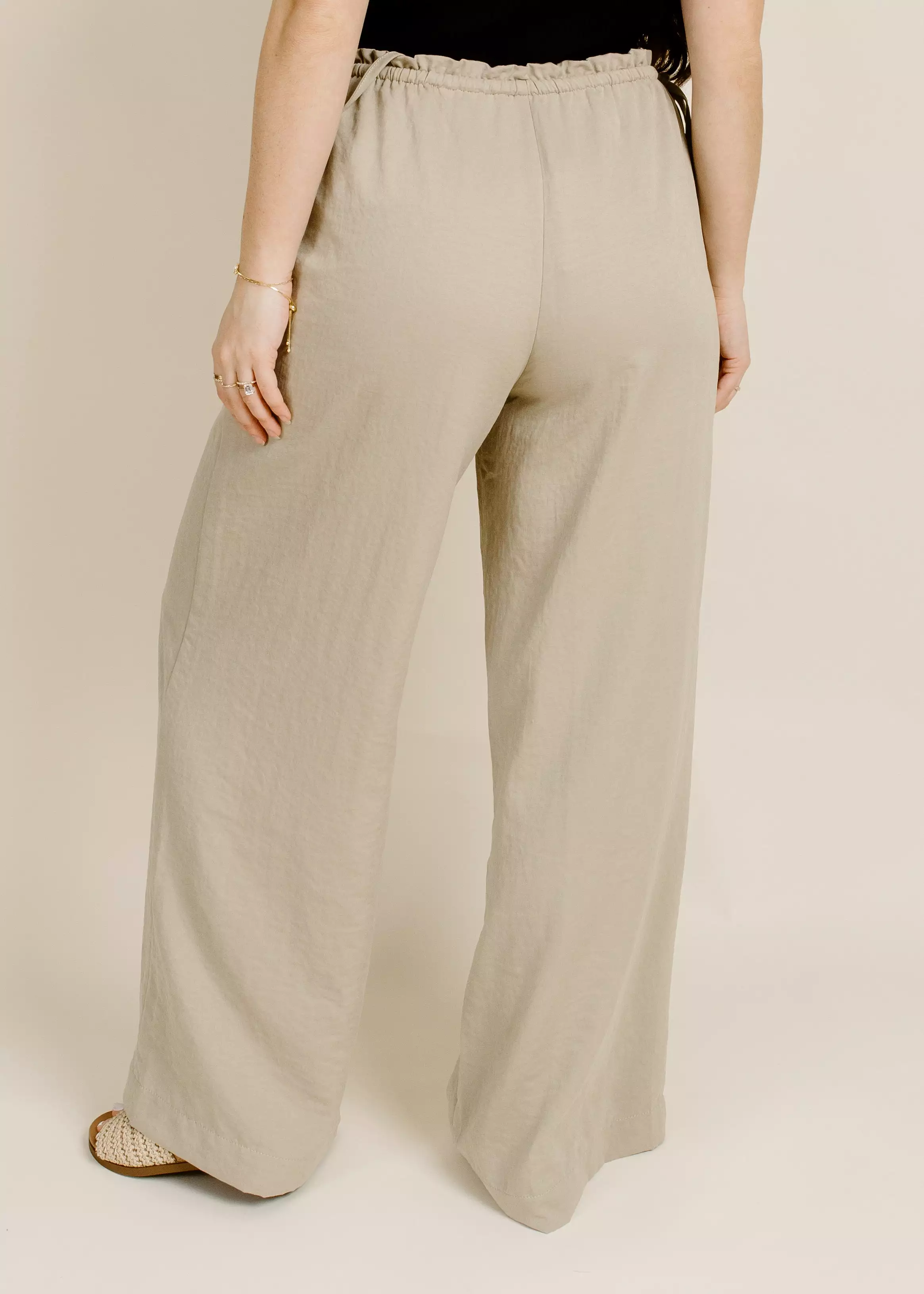 On The Shore Pants - Taupe