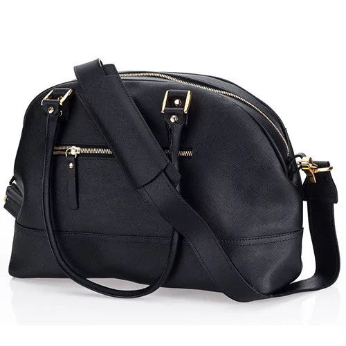 ONA Chelsea Saffiano Leather Camera Bag - Black