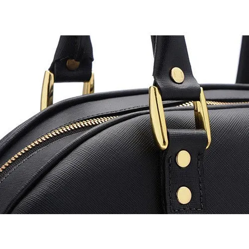 ONA Chelsea Saffiano Leather Camera Bag - Black