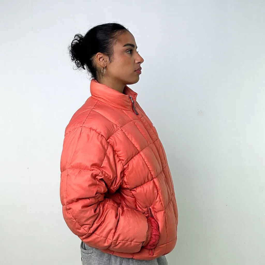 Orange 90s NIKE Puffer Jacket Coat (L)