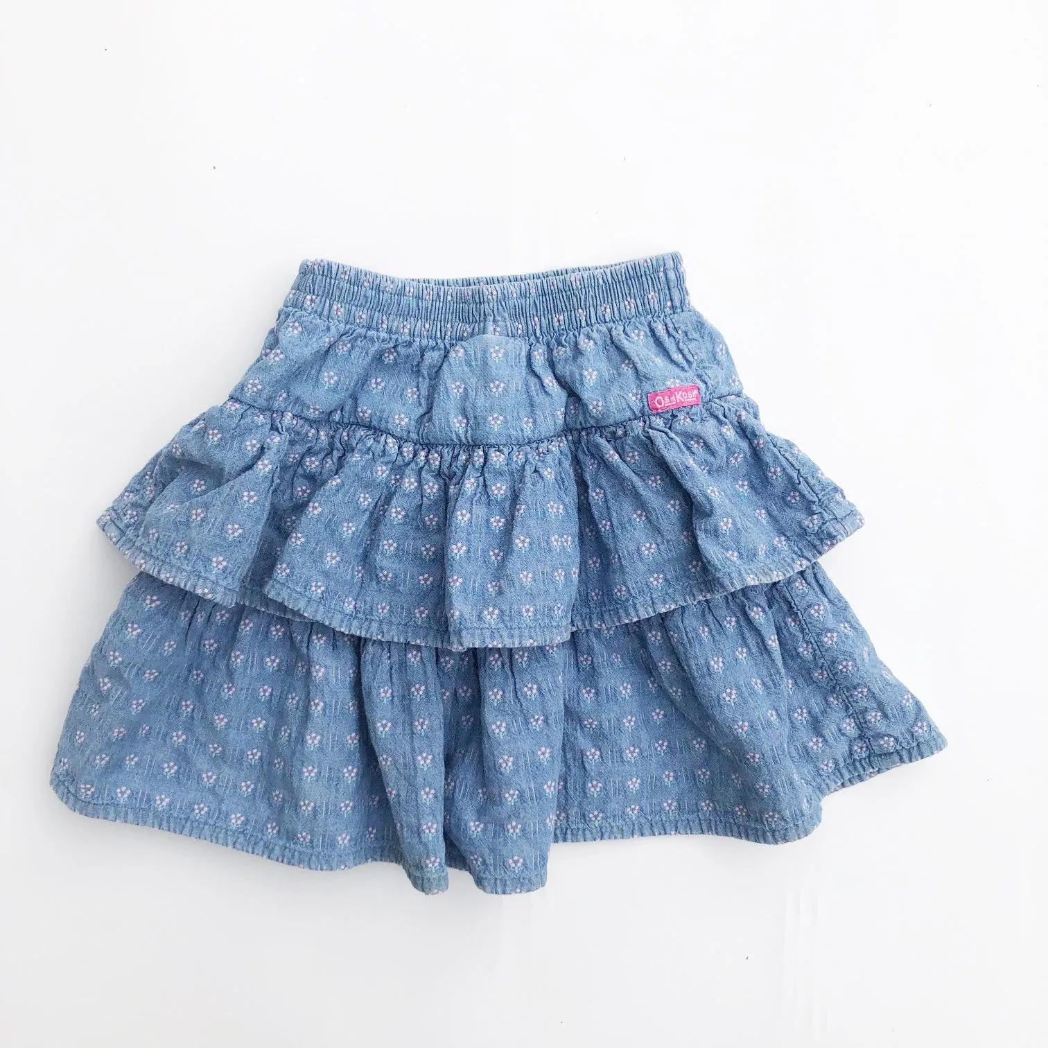 Osh Kosh Vintage Denim Ra Ra skirt Size 4