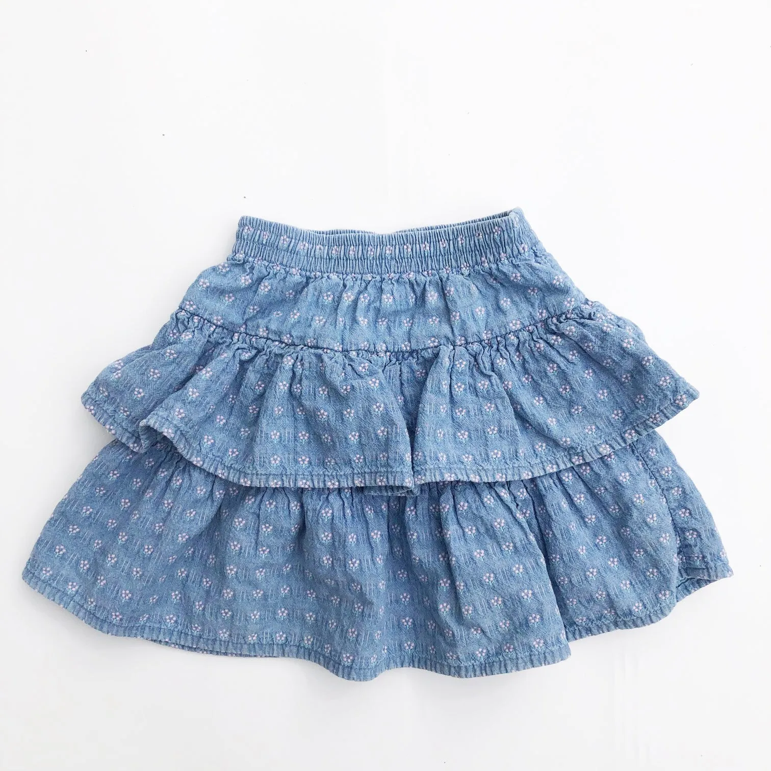 Osh Kosh Vintage Denim Ra Ra skirt Size 4