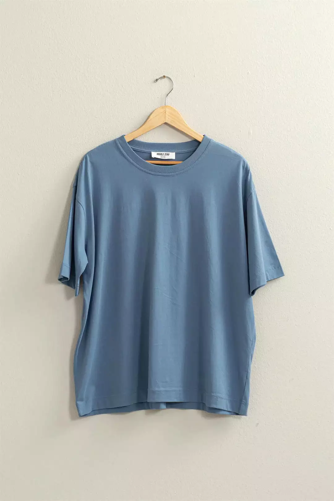 Oversized Tee - Gray Blue